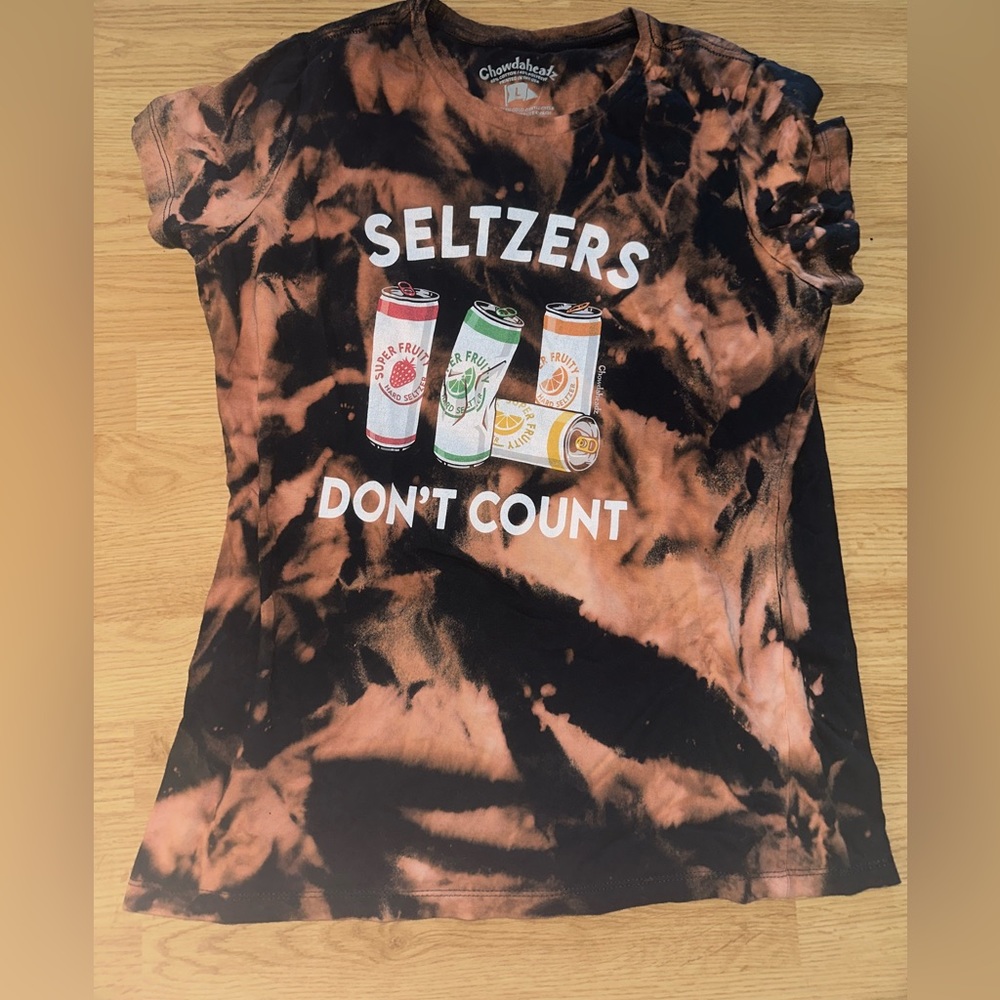 Seltzers don’t count drinking shirt